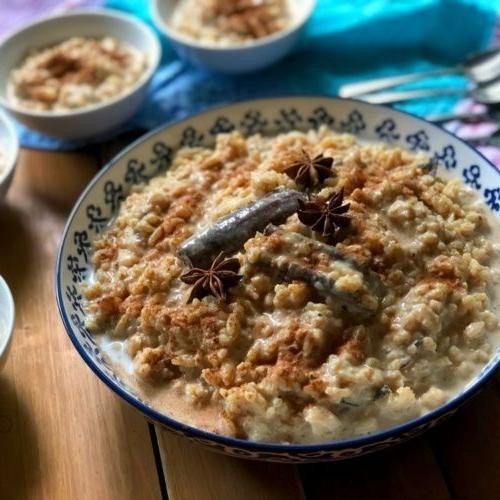 Chai Latte Minute Rice Pudding