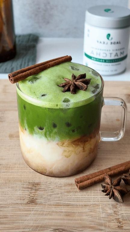 Chai Spiced Matcha Latte