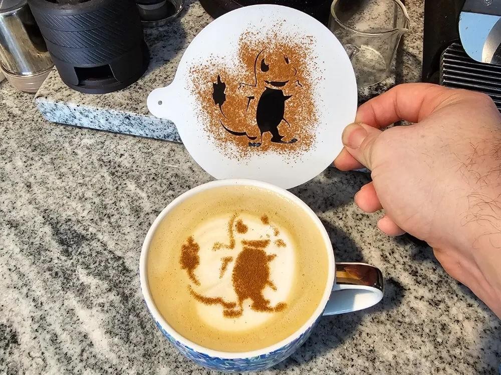 Charmander Cinnamon Cappuccino