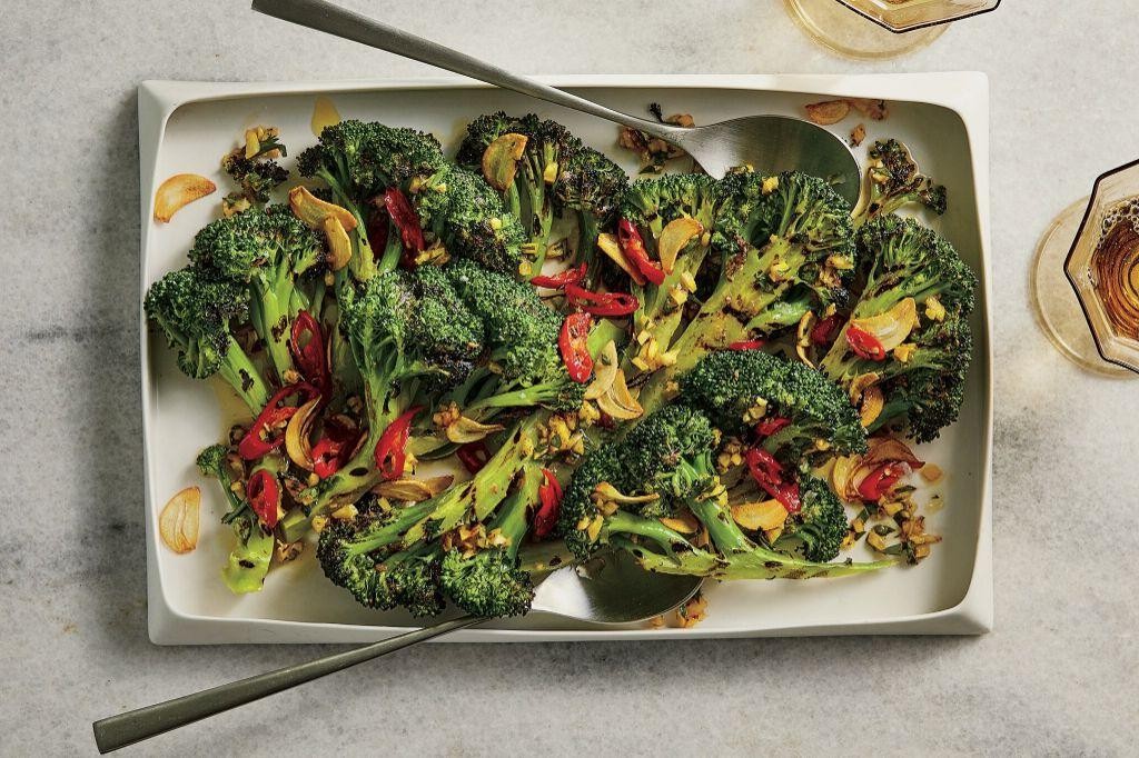 Charred Broccoli with Lemon and Chili