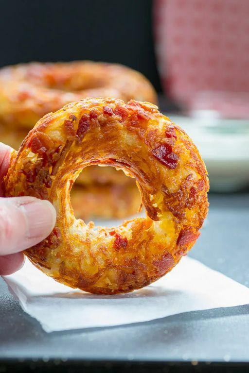 Cheddar Chive Potato Doughnut Holes