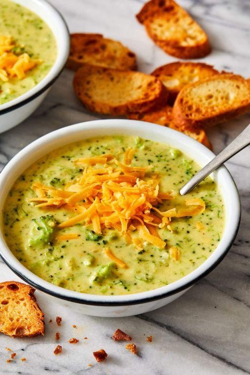 Cheddar and Broccoli Soup