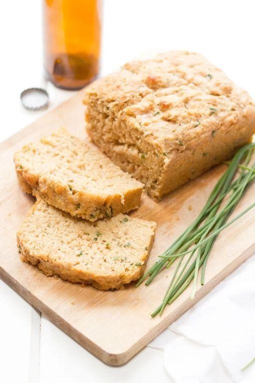 Cheddar and Chive Beer Bread
