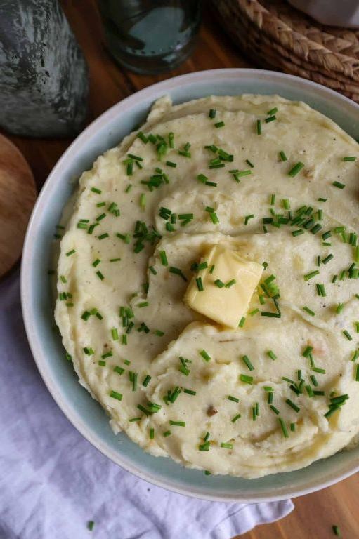 Cheddar and Herb Mashed Potatoes