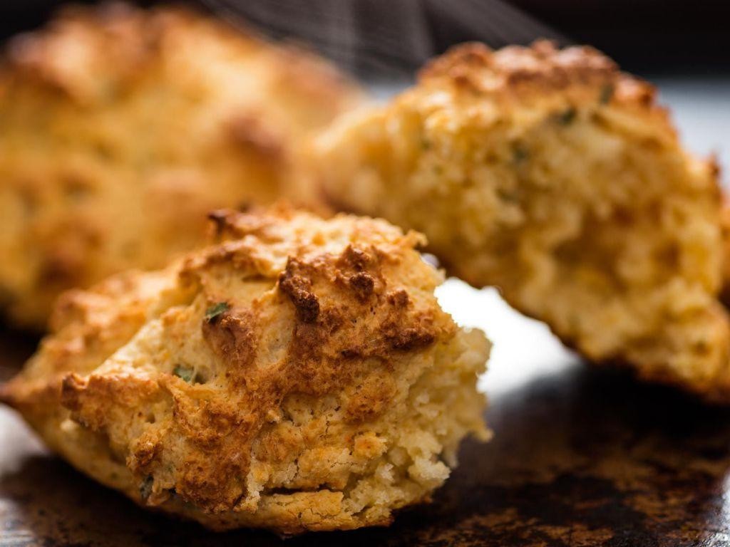 Cheese and Buttermilk Drop Biscuits