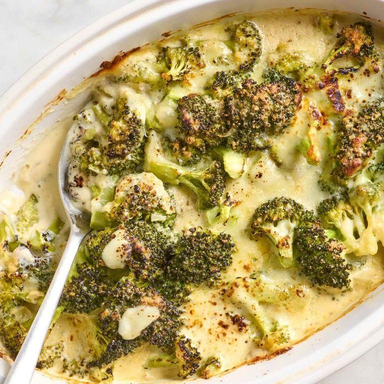 Cheesy Baked Radiatore with Broccoli