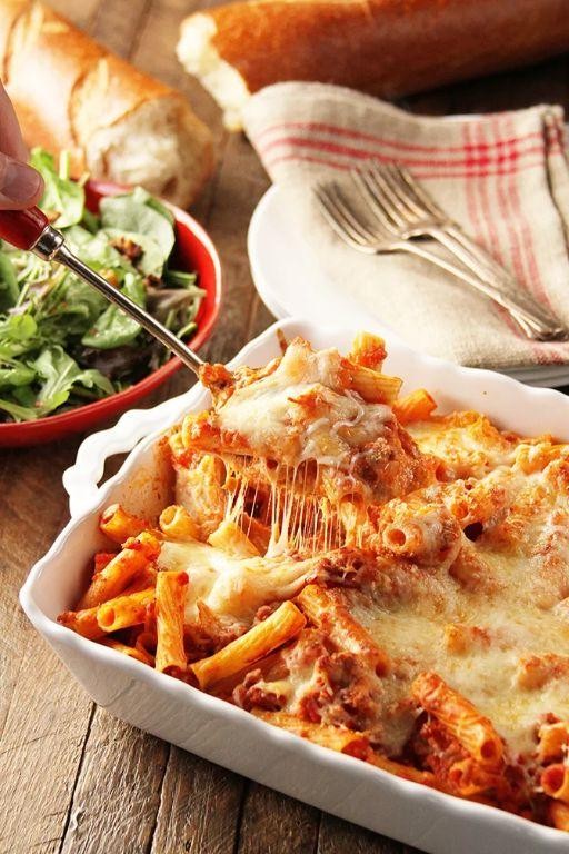 Cheesy Baked Ziti