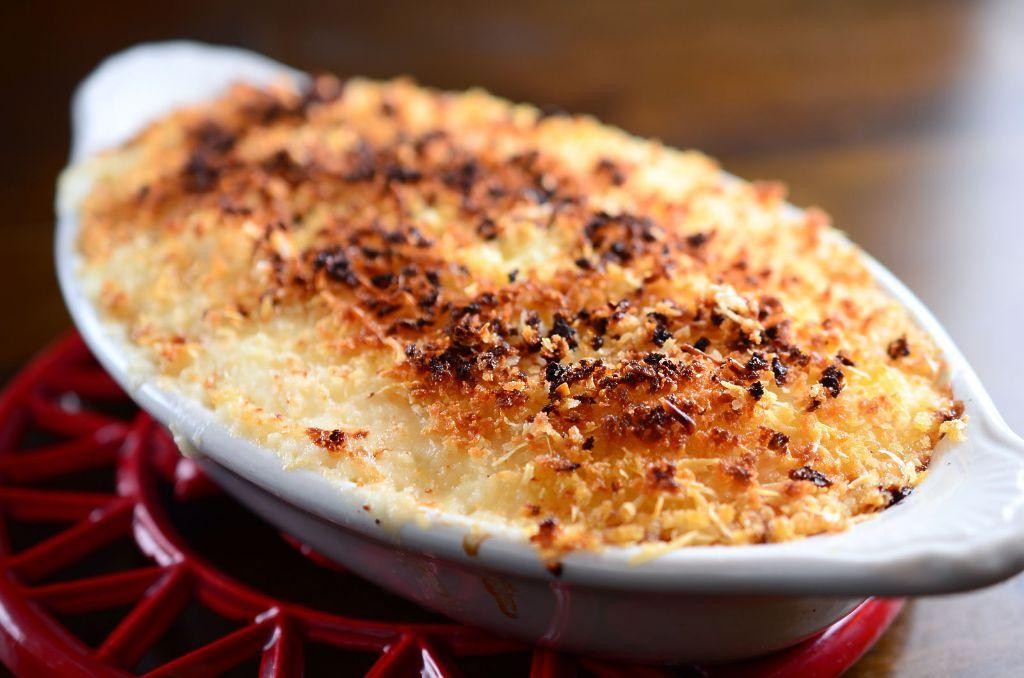 Cheesy Cauliflower Mash