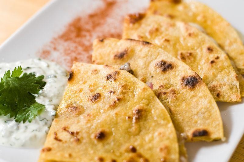 Cheesy Fire-Roasted Quesadillas