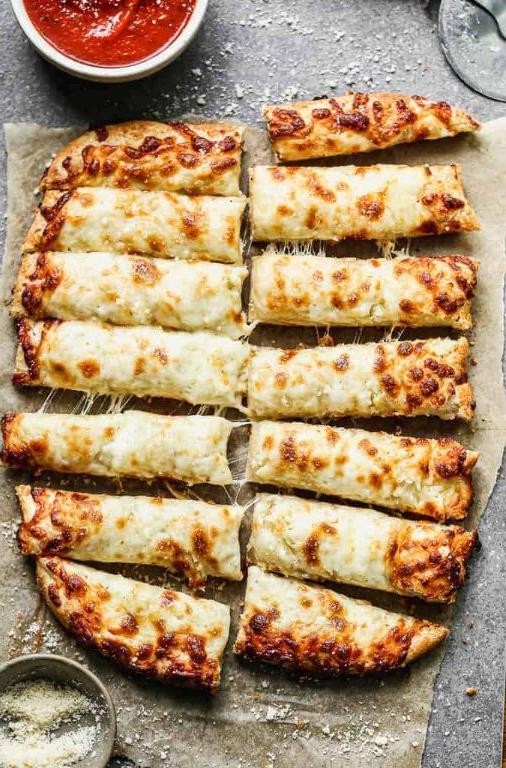 Cheesy Garlic Breadsticks