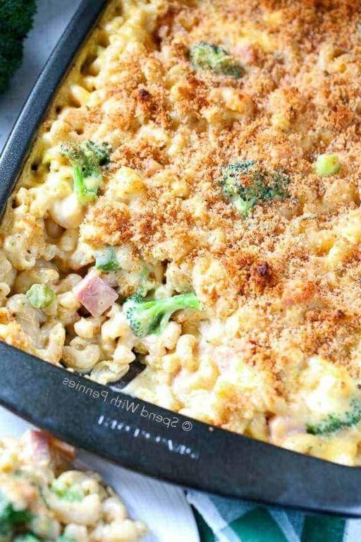 Cheesy Ham and Broccoli Dump Casserole