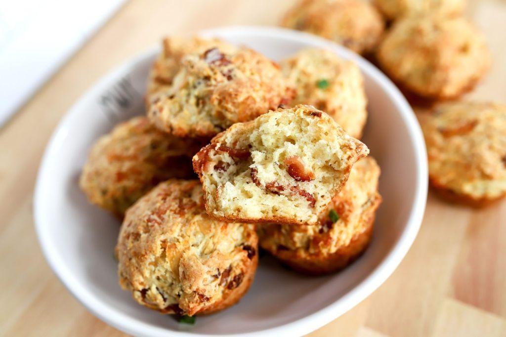 Cheesy Irish Soda Bread Bites