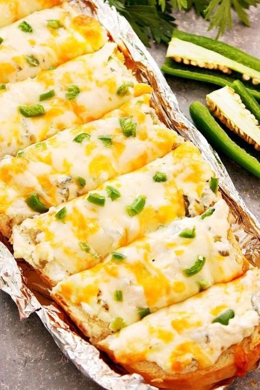 Cheesy Jalapeno and Cream Cheese Bread