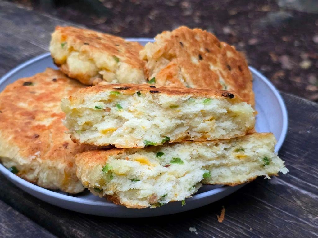 Cheesy Jalapeño Bannock Bites