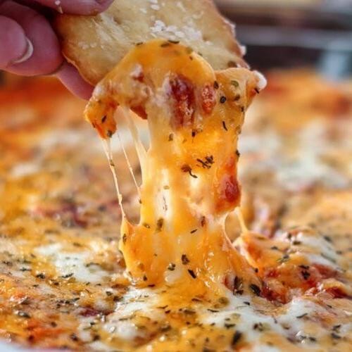 Cheesy Pizza Sauce Dip