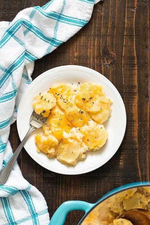 Cheesy Stove Top Scalloped Potatoes