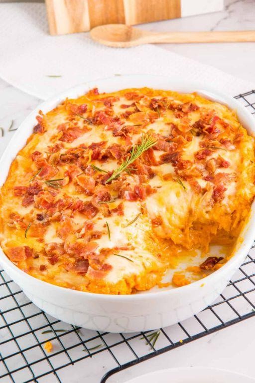 Cheesy Sweet Potato Casserole