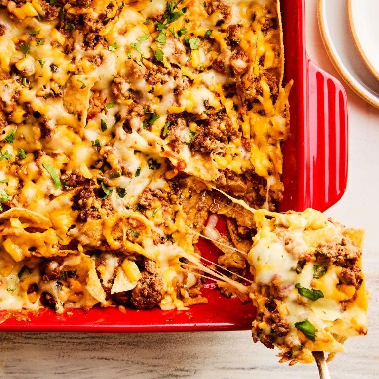 Cheesy Taco Beef Casserole