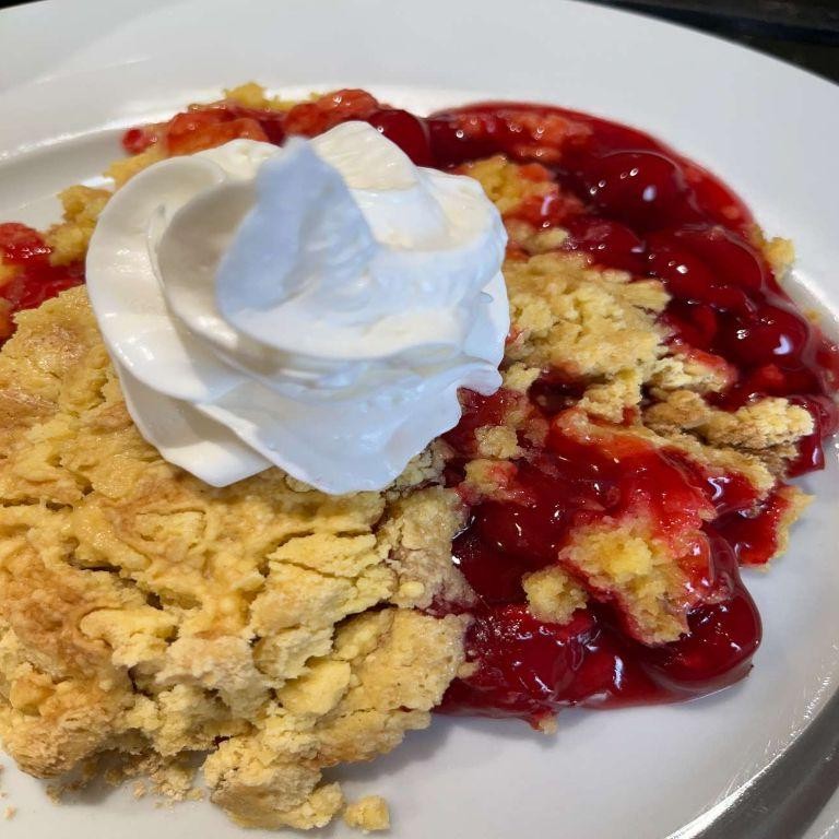 Cherry Almond Bliss Dump Cake