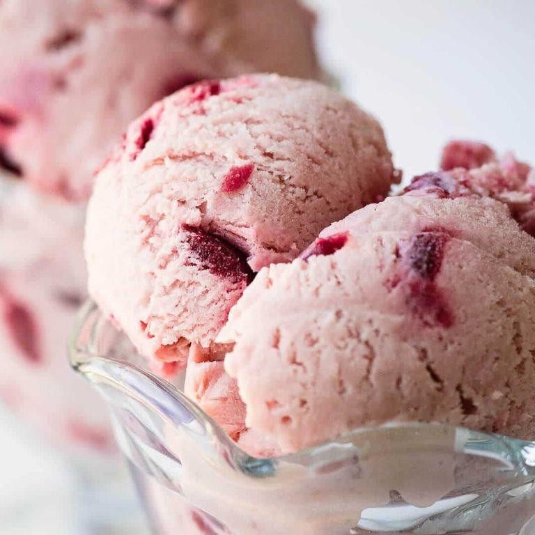 Cherry Almond Ice Cream