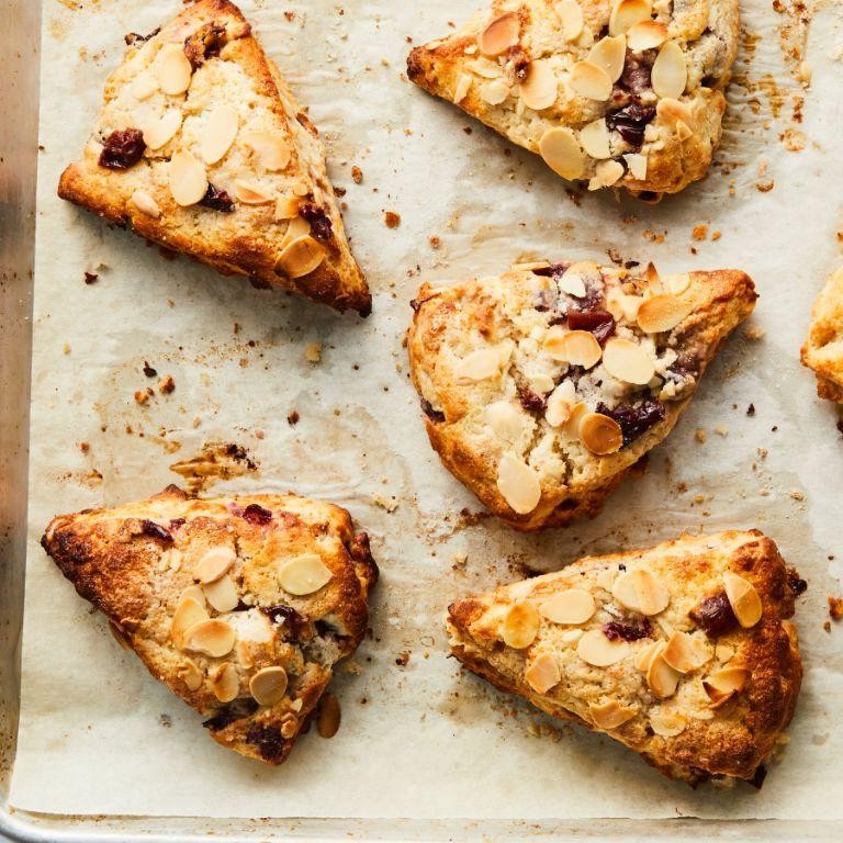 Cherry Almond Scones