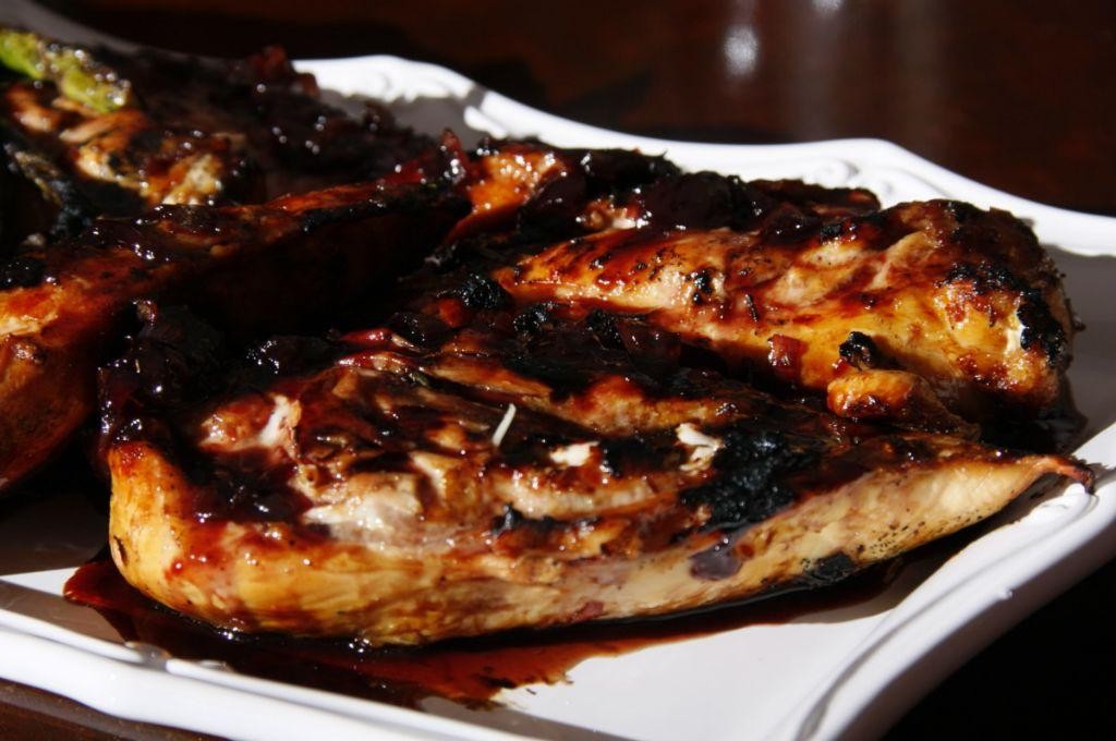 Cherry Balsamic Glazed Chicken