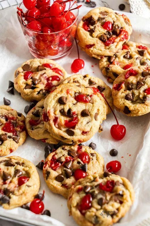 Cherry Chocolate Chip Cookies