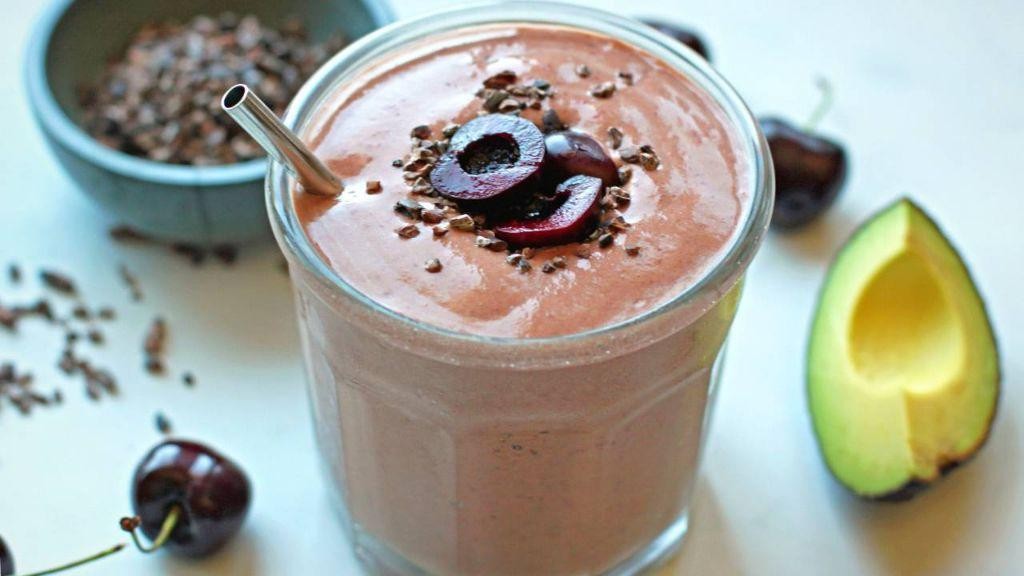 Cherry Chocolate Milk Smoothie Delight