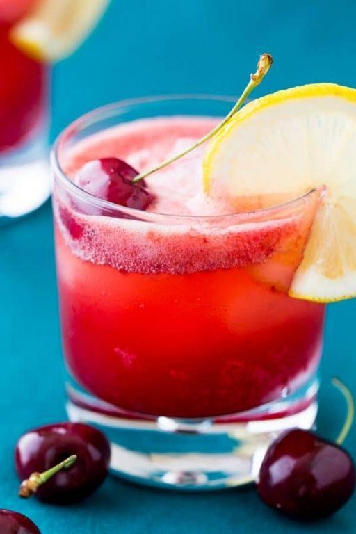 Cherry Lemonade Fizz