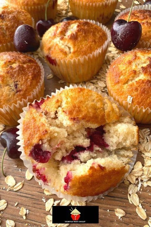 Cherry Oatmeal Muffins