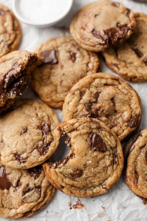 Chewy Brown Butter Chocolate Chip Cookies
