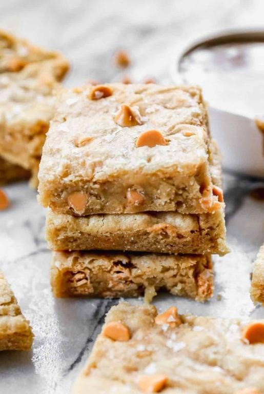 Chewy Butterscotch Blondies