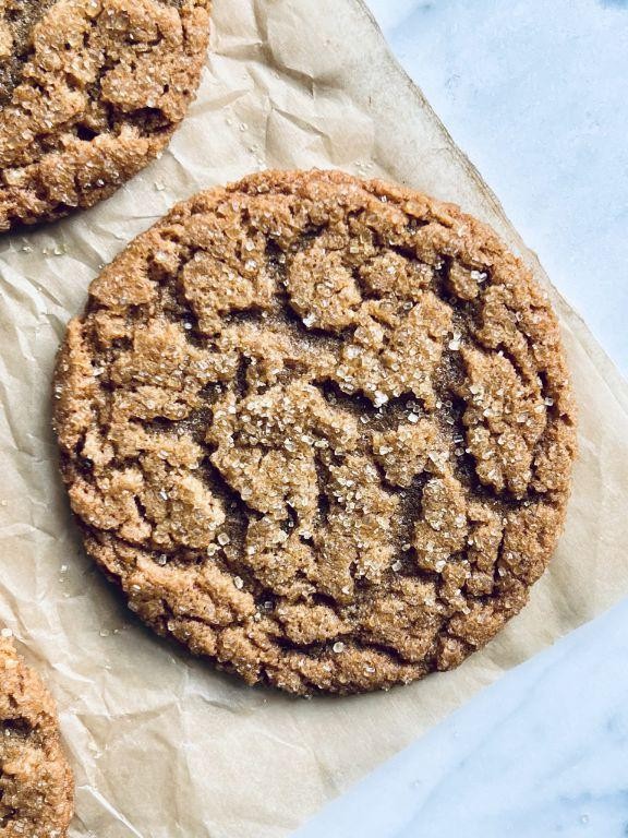 Chewy Ginger Snap Cookies