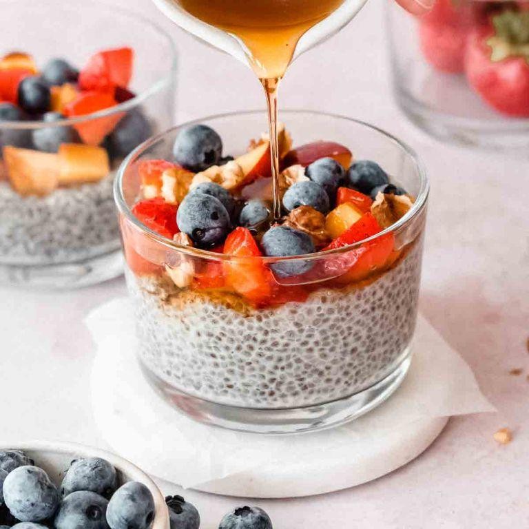 Chia Seed Pudding with Almond Milk