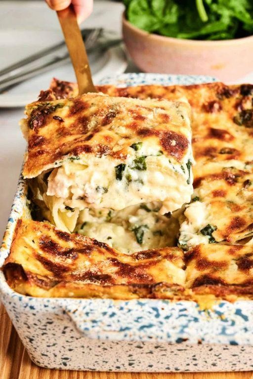 Chicken Alfredo Lasagna
