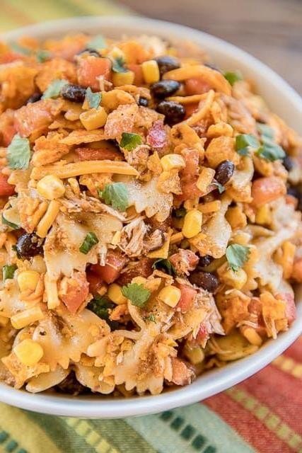 Chicken Fajita Bow Tie Pasta