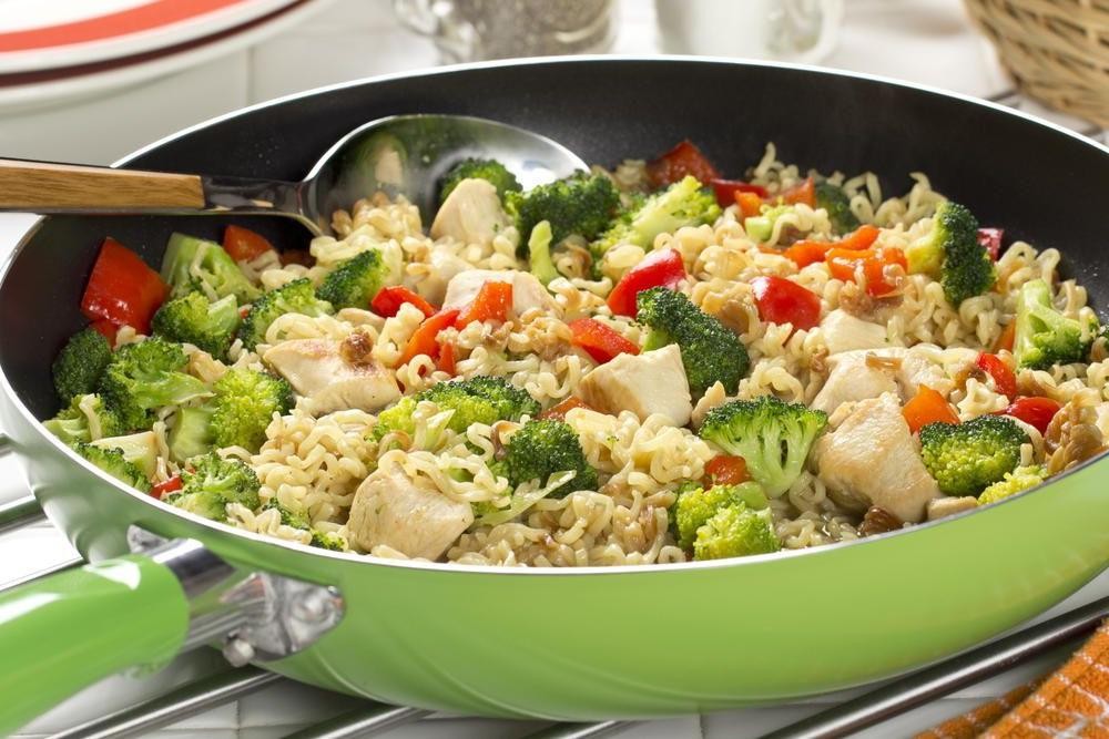 Chicken Fajita Ramen Toss