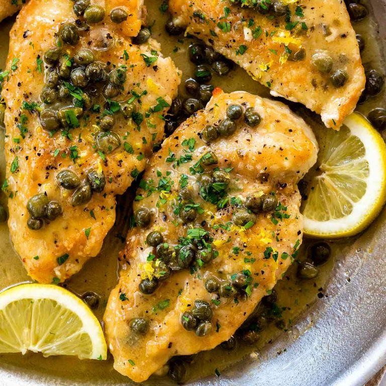 Chicken Piccata with Capers and Lemon