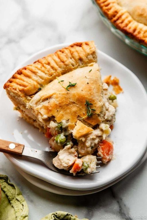 Chicken Pot Pie with Flaky Crust