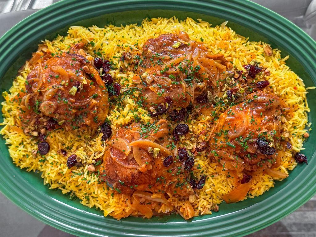 Chicken Stock Saffron Rice