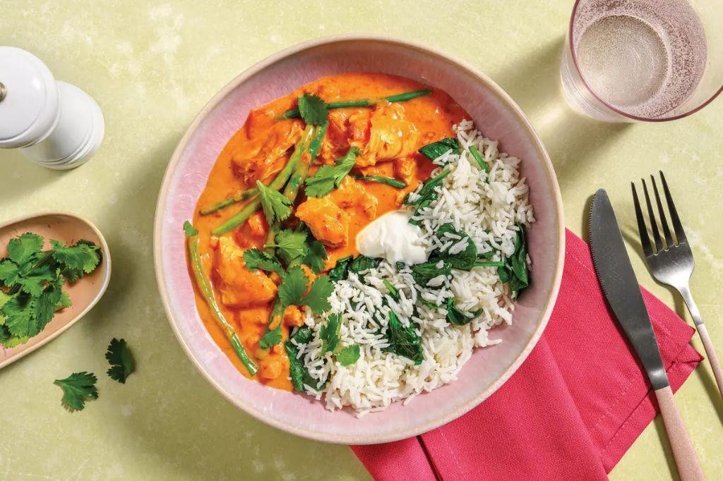 Chicken and Green Bean Tikka Masala