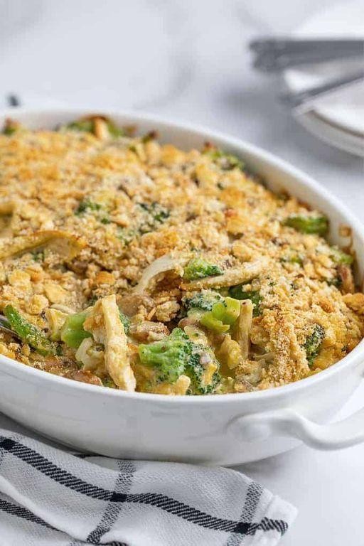 Chicken and Mushroom Broccoli Casserole