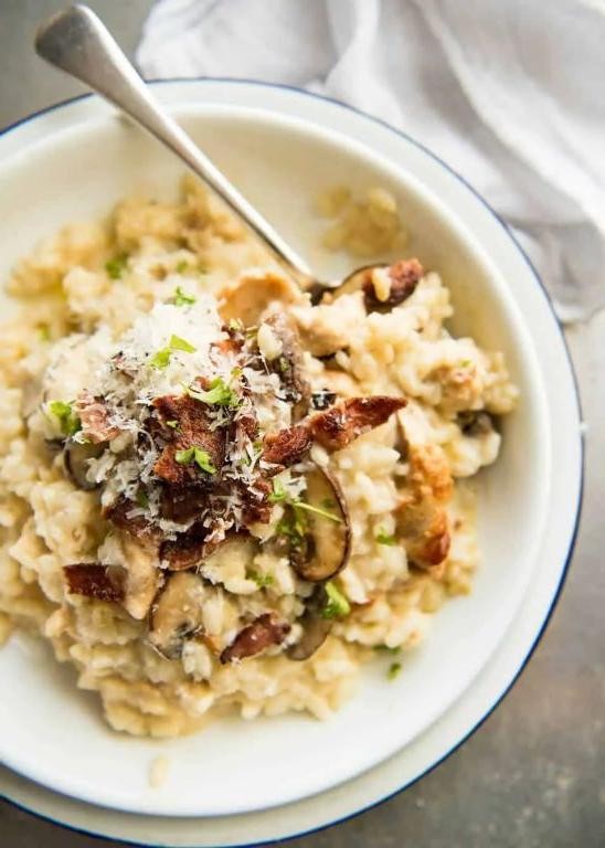 Chicken and Mushroom Risotto