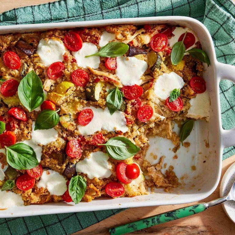 Chicken and Quinoa Protein Power Casserole