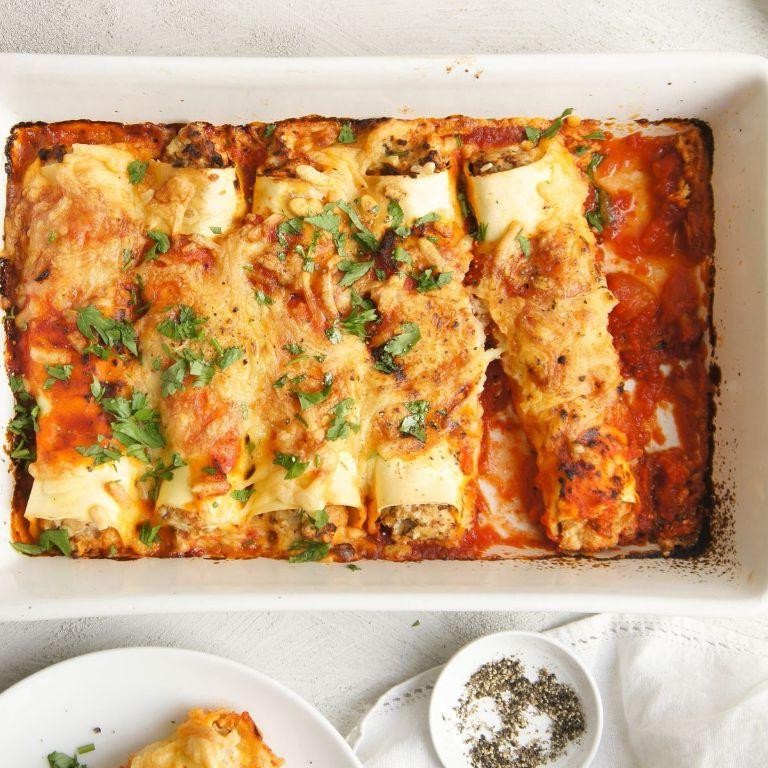 Chicken and Ricotta Cannelloni