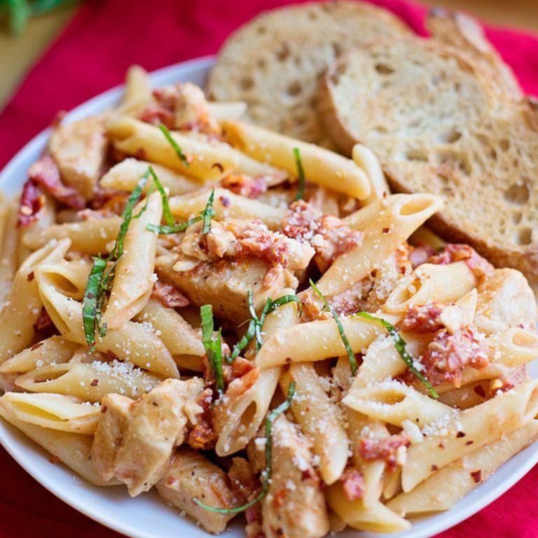 Chicken and Sun-Dried Tomato Penne