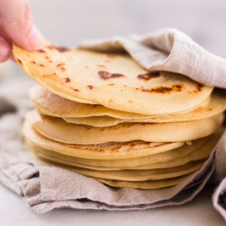 Chickpea Flour Tortillas