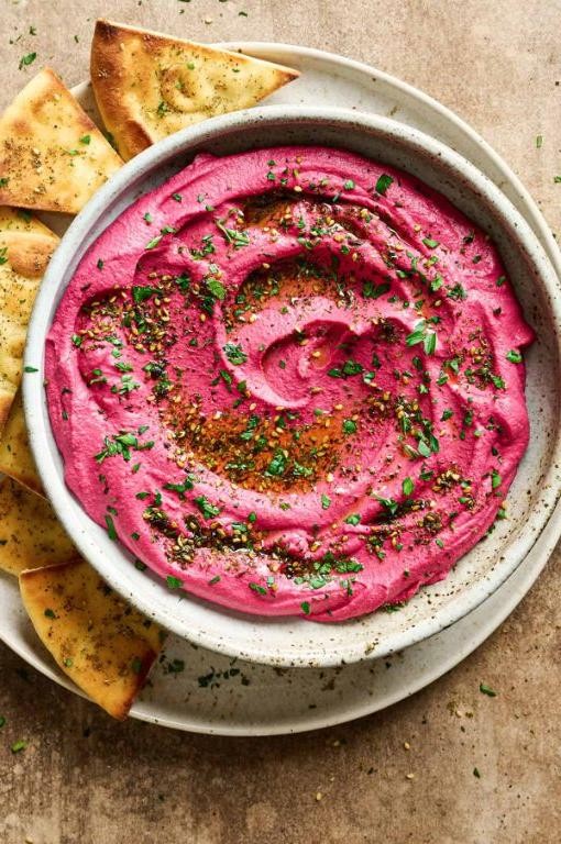 Chickpea and Beetroot Hummus