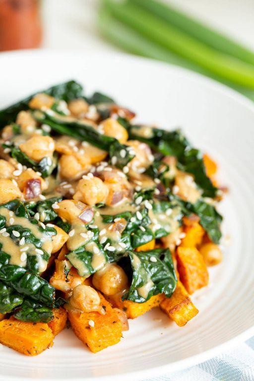 Chickpea and Kale Stir-fry