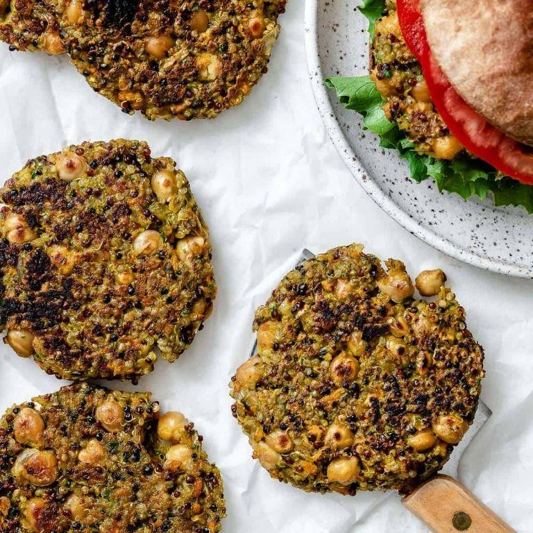 Chickpea and Quinoa Burger